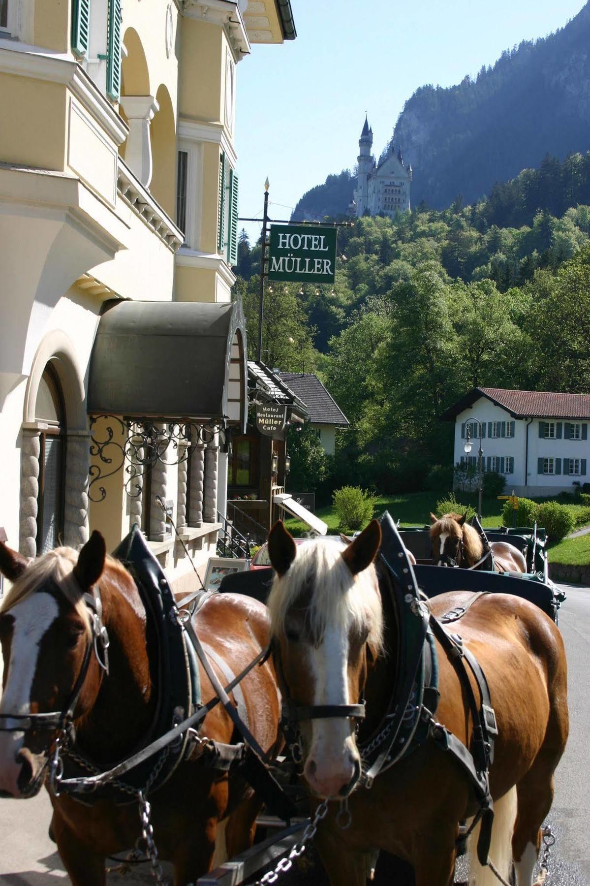 Hotel Muller Гоеншванґау Екстер'єр фото